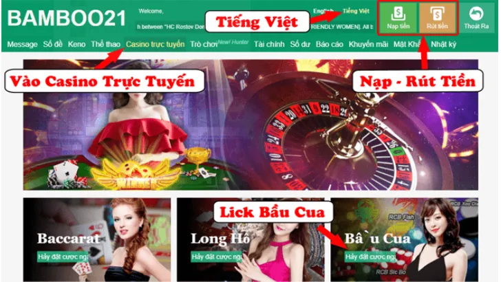 Cách Chơi Bầu Cua BamBoo21