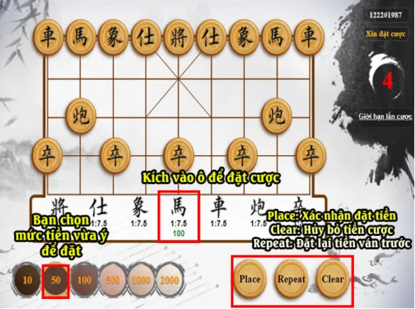 Game Chess BamBoo21 4 Giao Diện Game Chess BamBoo21
