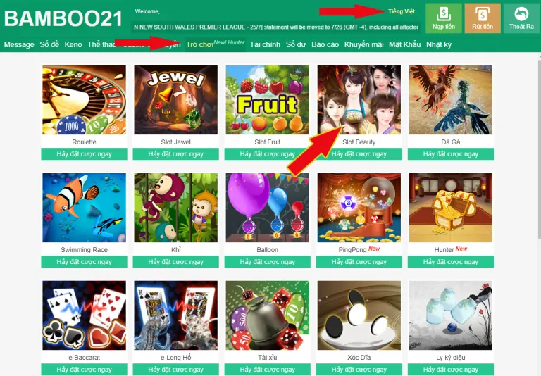 Game Slot Beauty Bamboo21 3 Game Slot Beauty Bamboo21
