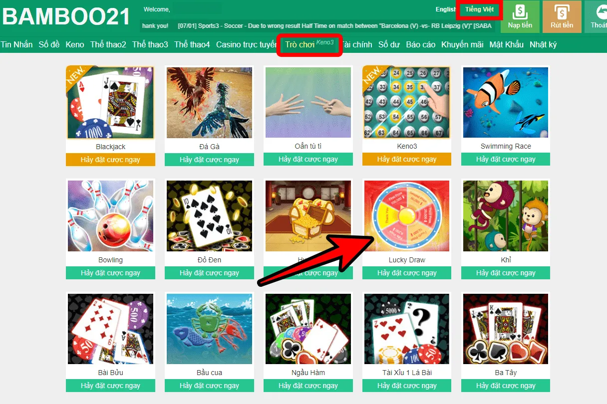 Game Lucky Draw Tại Nhà Cái Bamboo21 3 Hướng Dẫn Chơi Game Lucky Draw Tại Nhà Cái Bamboo21