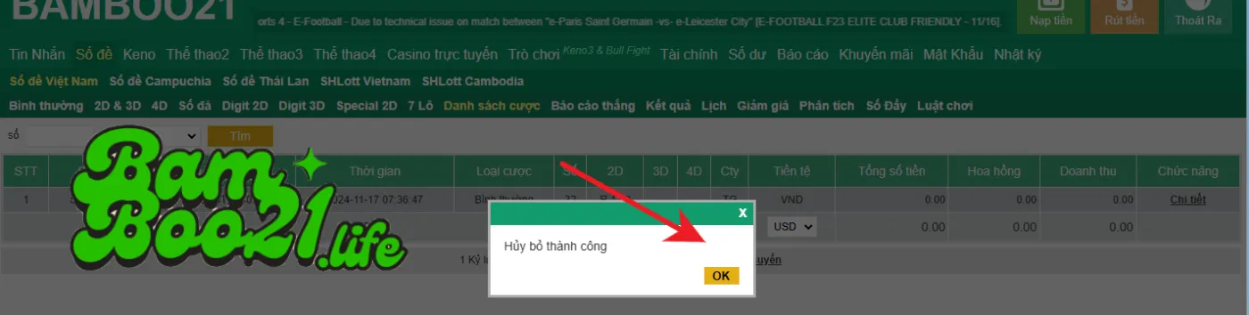Cách Hủy Cược Lô Đề BamBoo21 5 Cách Hủy Cược Lô Đề BamBoo21