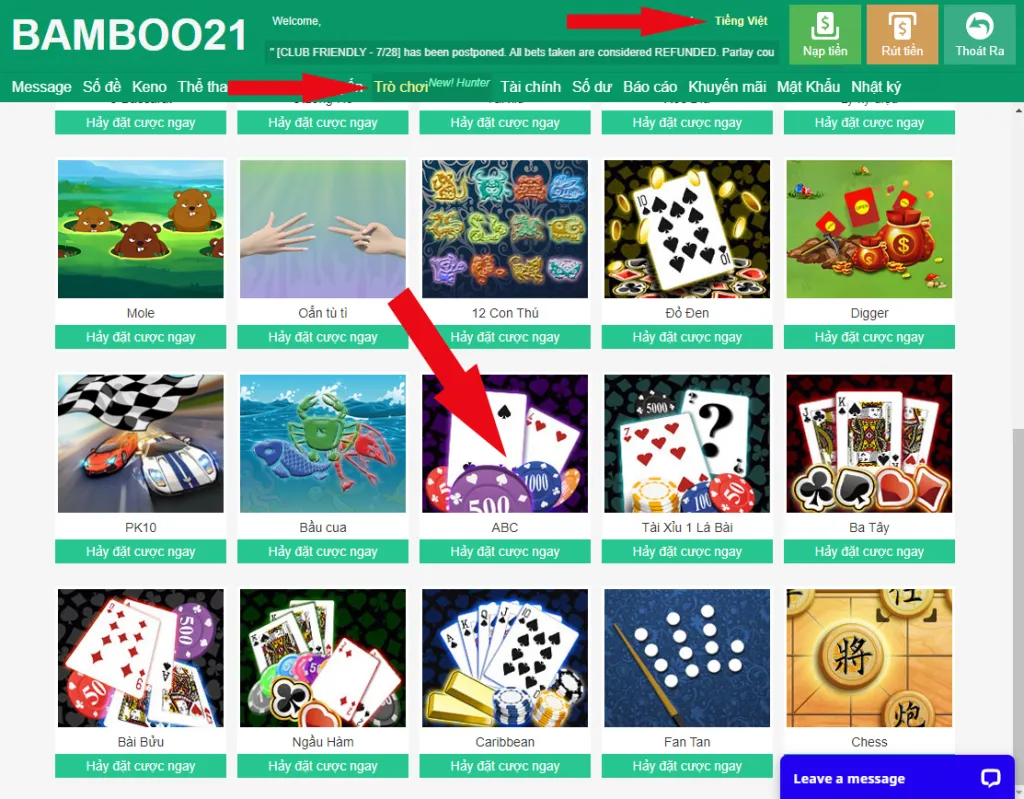 Hướng Dẫn Chơi Bài ABC Bamboo21 Cực Chi Tiết 3 Hướng Dẫn Vào Game Bài ABC BamBoo21