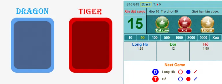 Game Bài Long Hổ BamBoo21 4 Giao Diện Game Bài Long Hổ BamBoo21