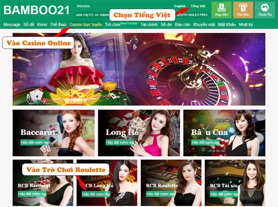 Cách Chơi Roulette BamBoo21 Trực Tuyến 3 Cách Chơi Roulette BamBoo21 Trực Tuyến